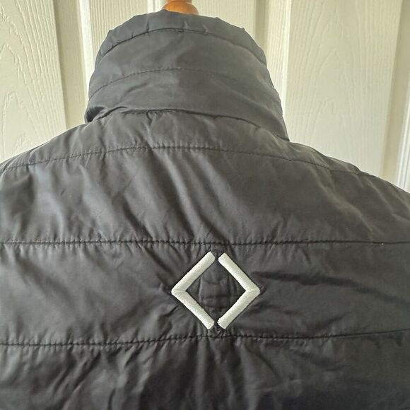 Sams Club Employee Vest Medium Black Embroidered Uniform Pockets Quilted Women - Picture 10 of 16